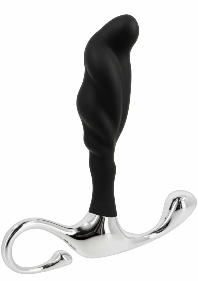 TOYJOY P-Spot Stimulator Medium silikonowy korek anatomiczny, czarny, wodoodporny