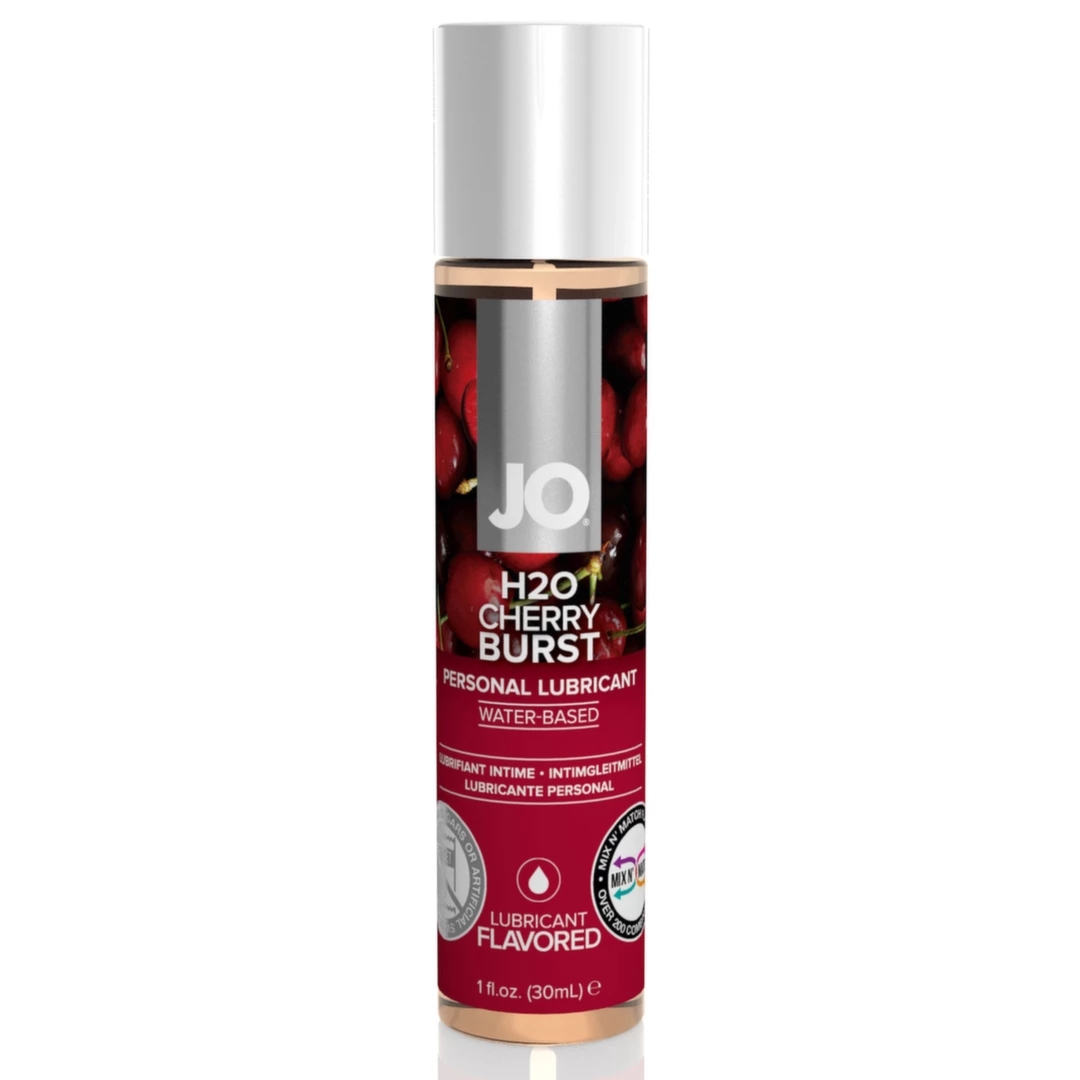 System JO H2O Lubrykant Wodny Cherry Burst 30ml, czereśniowy aromat, wodna baza