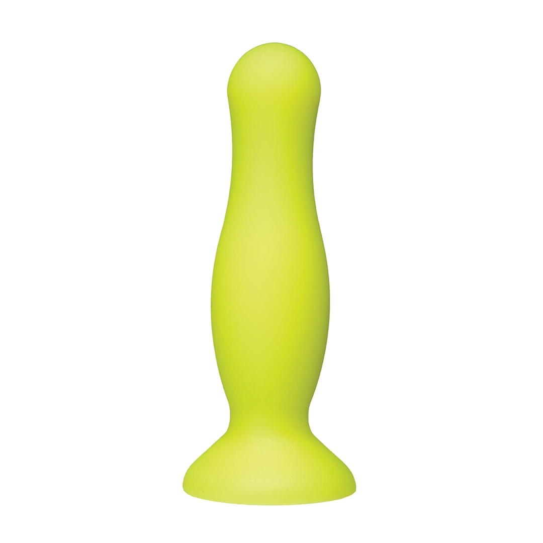 Doc Johnson Fashion 12 cm – anatomiczna wtyczka Premium z platynowego silikonu