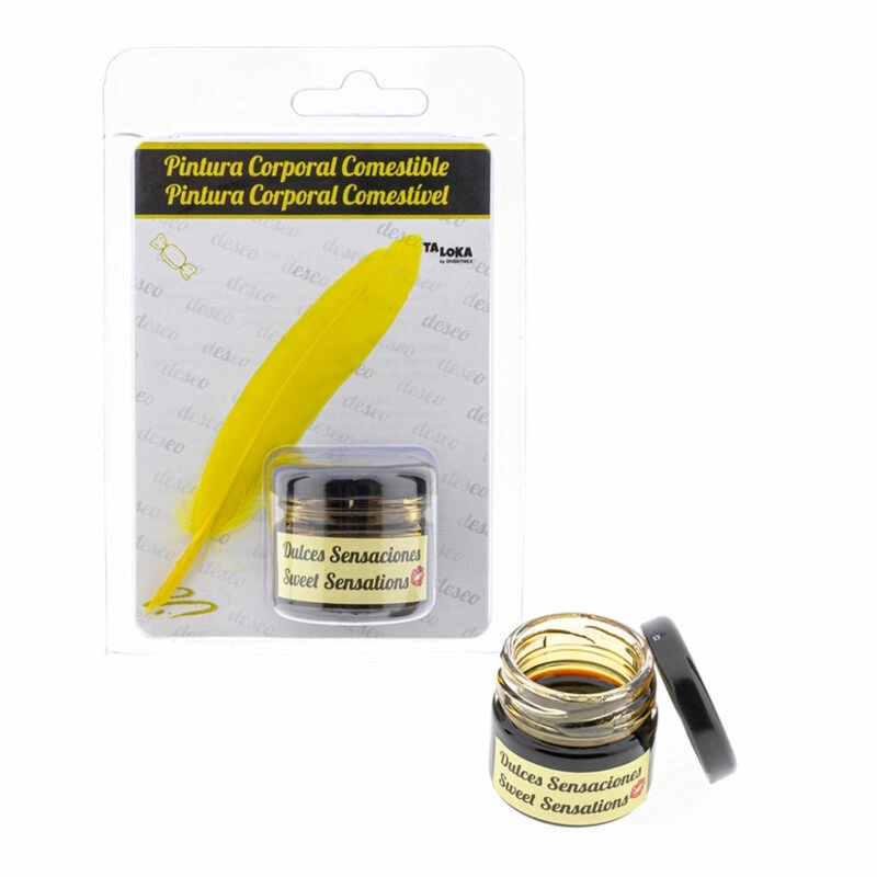 Taloka Karmelowa Farba Jadalna 50 ml – rzemieślnicza, dekoracyjna do potraw