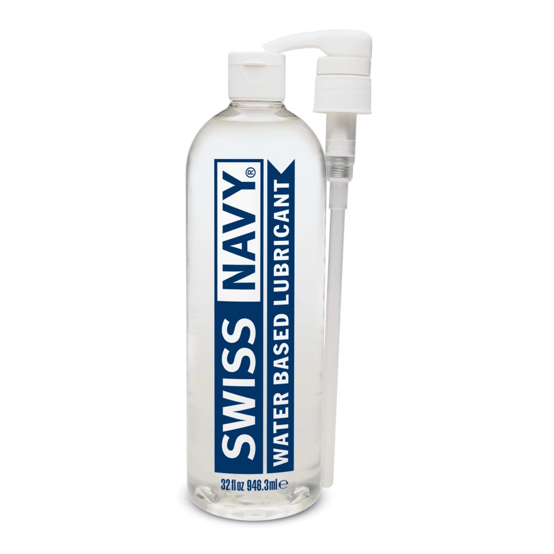 Swiss Navy Lubrykant wodny 946ml – formuła premium, duża butelka z zabezpieczeniem