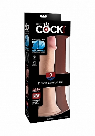 Dildo z jądrami Triple Density - 9