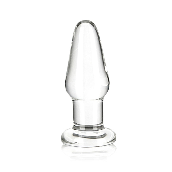 SexShop - Szklany korek analny - Glas Glass Butt Plug 8,9 cm
