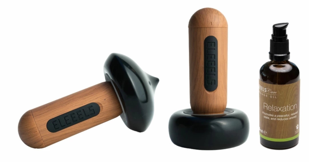 S2 Hot Stone Massage Wand Collection – bezprzewodowy masażer Bian Stone z 7 programami i podgrzewaniem