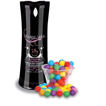 SexShop - Żel nawilżający silikonowy Silicone Vallée – Bubblegum