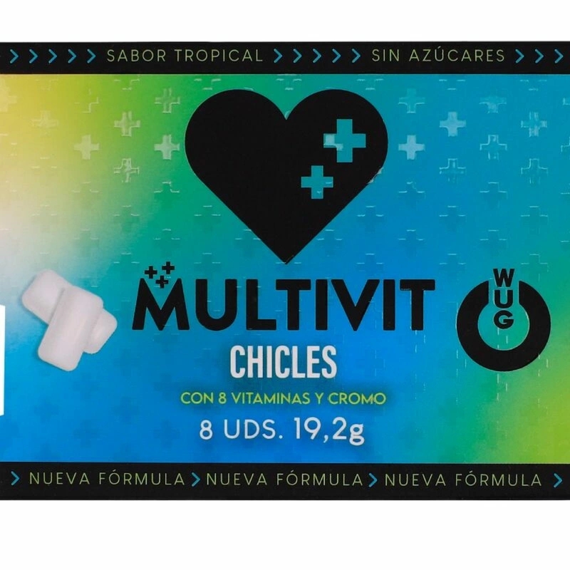 WUG SLEEP GUM funkcjonalne gumy do żucia z melatoniną, walerianą i lukrecją, 8 sztuk blister
