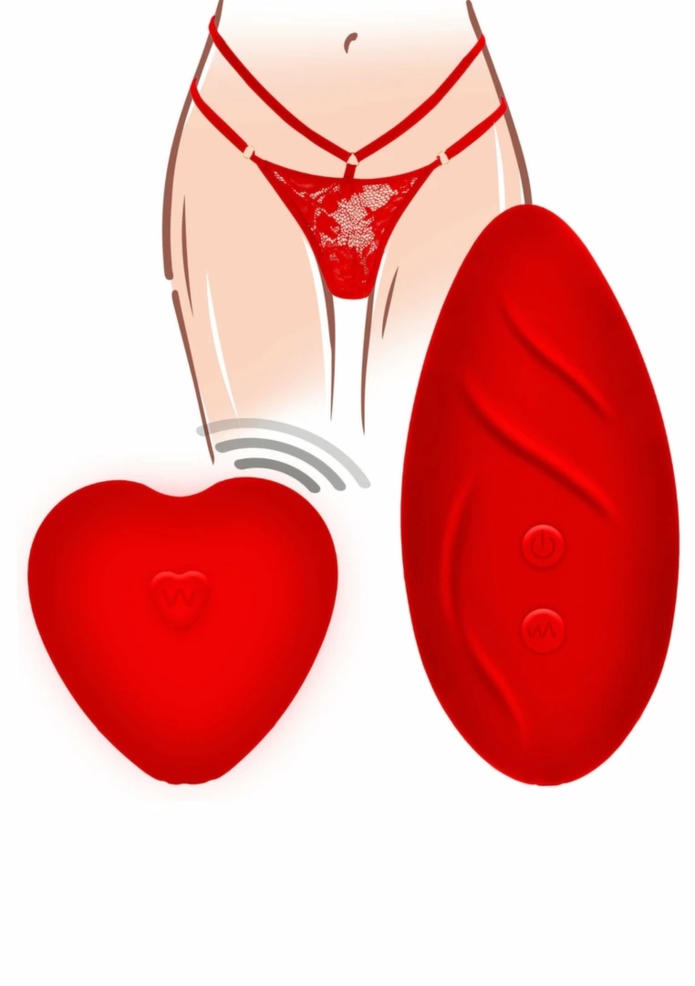 TOYJOY Divine Panty Vibrator zestaw z koronkową bielizną i pilotem, 4 tryby pulsacji