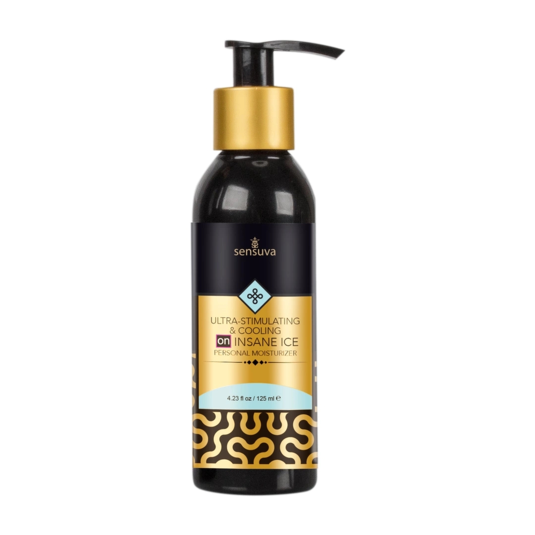 Sensuva ON Insane Ice 125ml – hybrydowy żel chłodzący i nawilżający, bez gliceryny