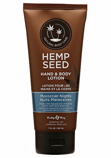 Balsam do rąk i ciała Earthly Body Pikantny Korzenny - 7oz/207 ml - HSV075T - Moroccan Nights Hand and Body Lotion with Spicy, Sensual Scent