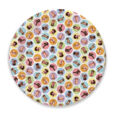 Little Genie Party Plates 7'' – Zestaw 8 Papierowych Talerzy Imprezowych