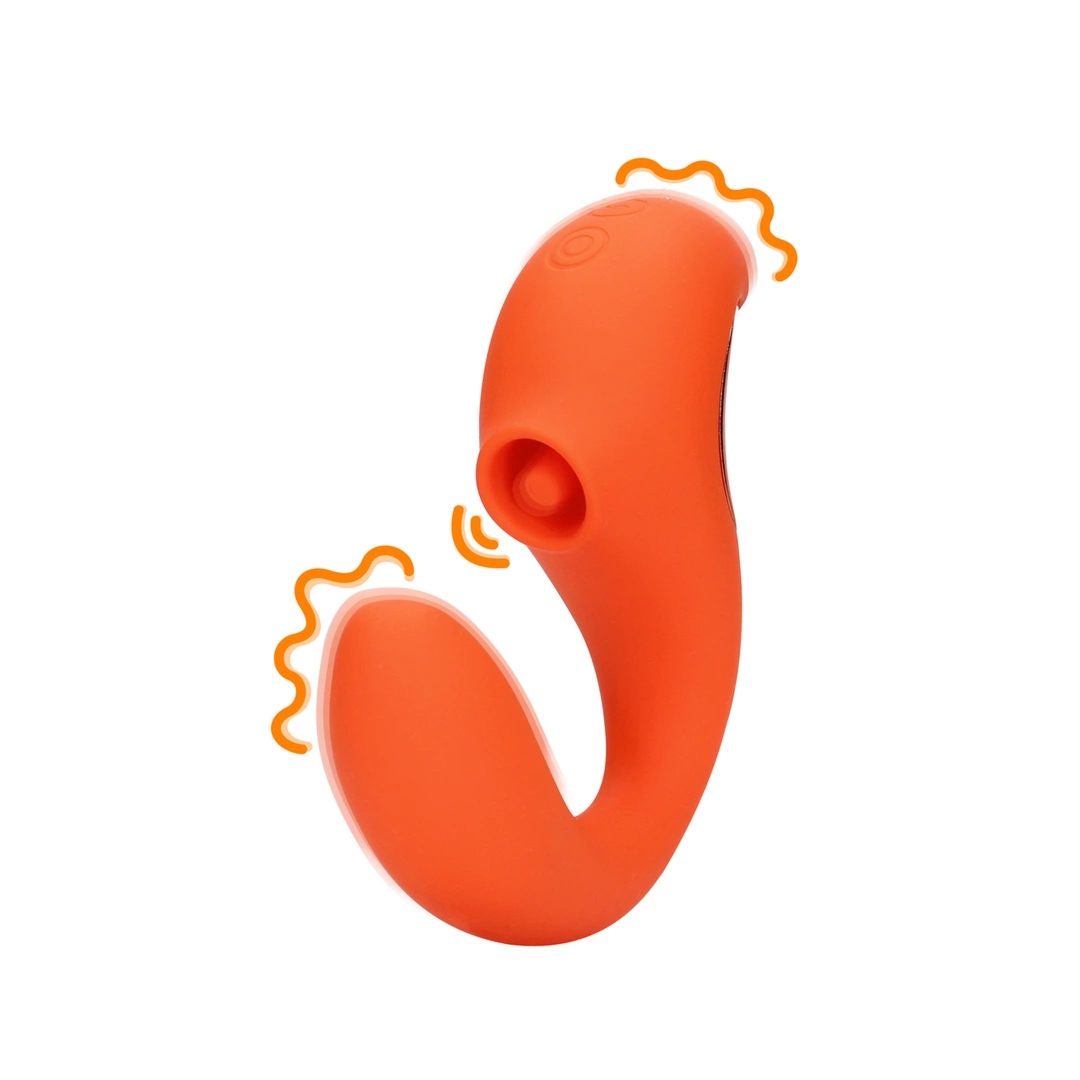 Loveline Untamed Orange model punktowy, intensywna fala wibracji Pulse Wave, pomarańczowy