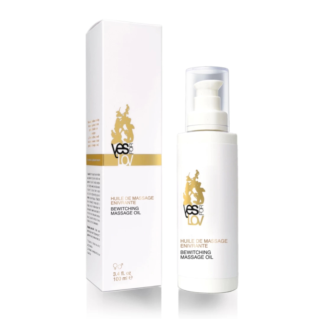 YESforLOV Bewitching Olejek do masażu 100 ml – lekka formuła, egzotyczny zapach, naturalne składniki