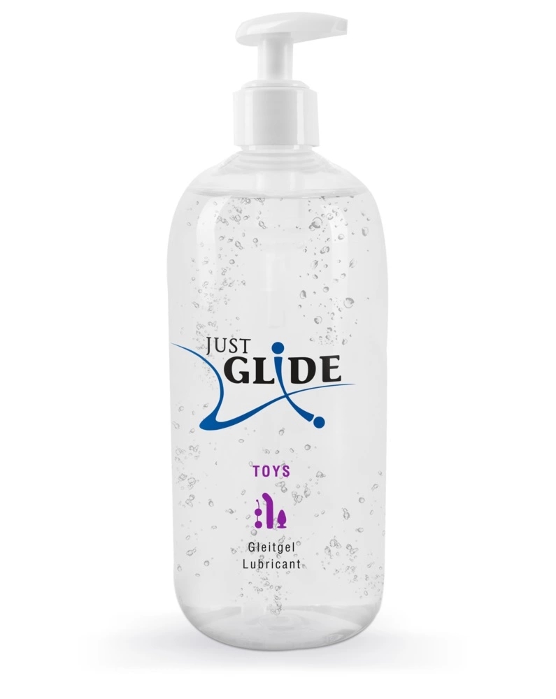 Just Glide Toylube 500 ml – żel intymny wodny do akcesoriów, gęsta konsystencja