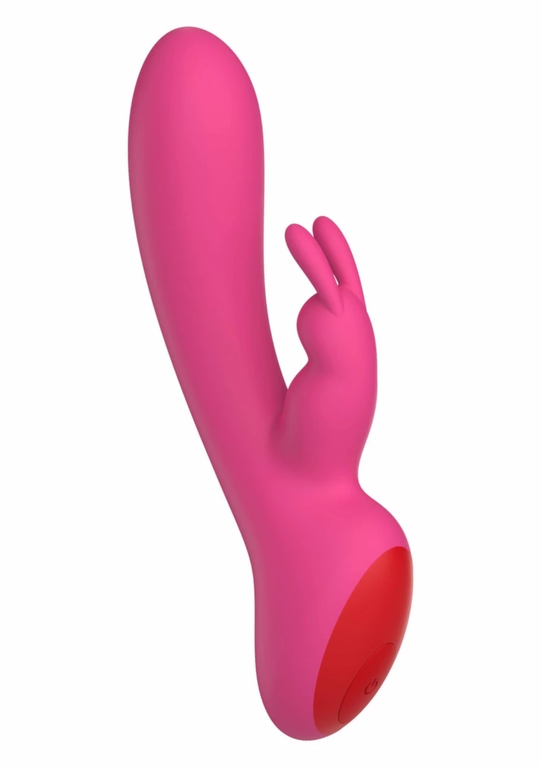Rebel Rabbit Vibrator silikonowy, wodoodporny, 10 trybów, USB, 2 silniki, fioletowy