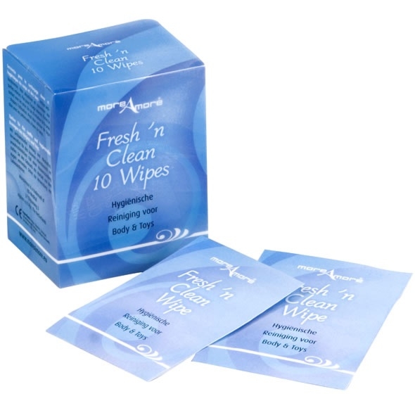 SexShop - Chusteczki do czyszczenia akcesoriów - MoreAmore Fresh 'n Clean - online