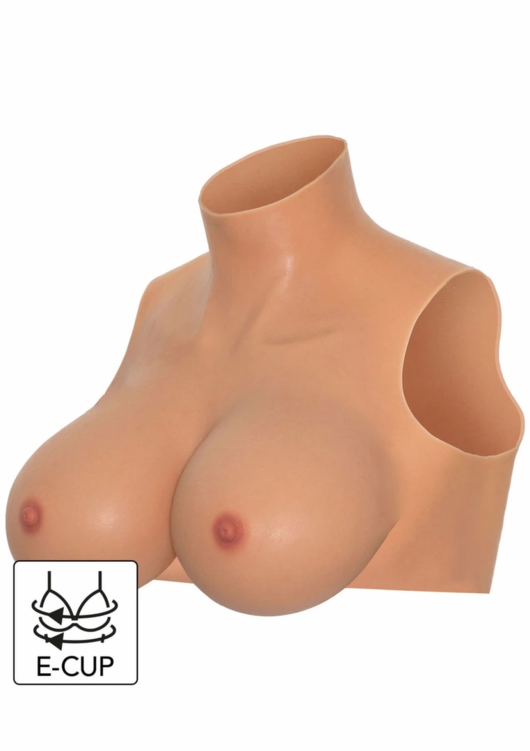 Hidden Desire ALTER EGO Wearable Breasts Crop Top E Cup silikonowy top anatomiczny EAN 8713221835345