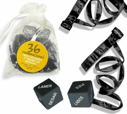 INEDIT Organza Kit Bag Czarna – Zestaw z akcesoriami i kostkami w woreczku