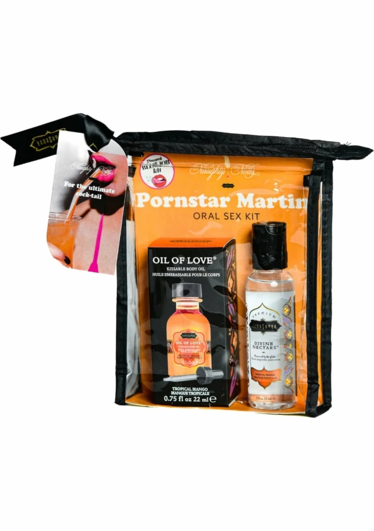KamaSutra Cocktail Kit zestaw smakowy do masażu i pielęgnacji ciała 81ml, trzy warianty