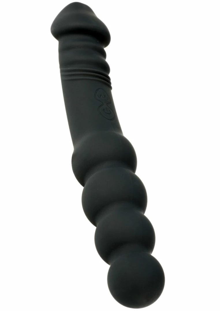 HIDDEN DESIRE Dual Sided Anal Vibrator dwustronny silikonowy, 8+5 trybów, czarny