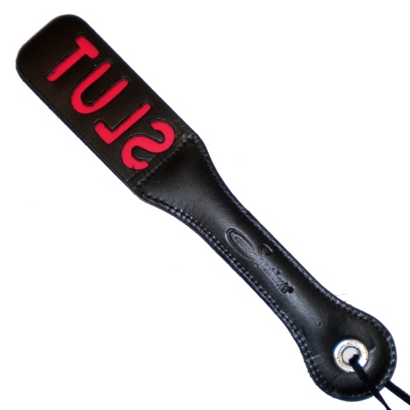 SexShop - Manbound Impression Paddle Slut – Packa do klapsów na męski tyłek SLUT