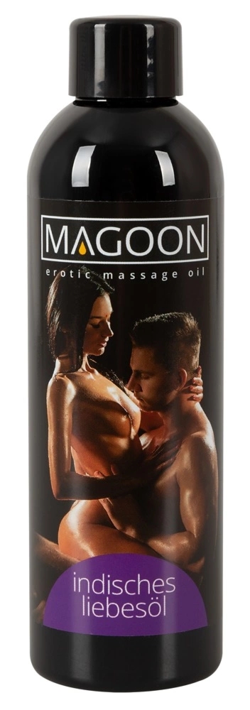 Magoon Indyjska Miłość Olejek do masażu 200ml – orientalny aromat, migdały indyjskie, łatwo zmywalny