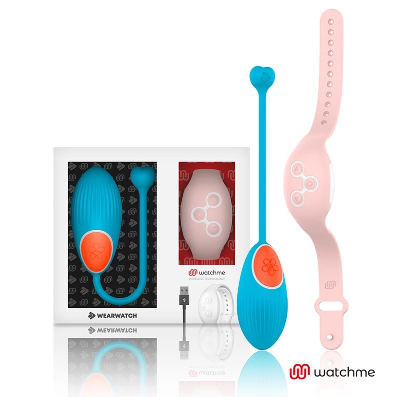 WEARWATCH EGG WatchMe Pilot – Niebiesko-Różowy Model, Sterowanie Zegarkiem, 7 Trybów