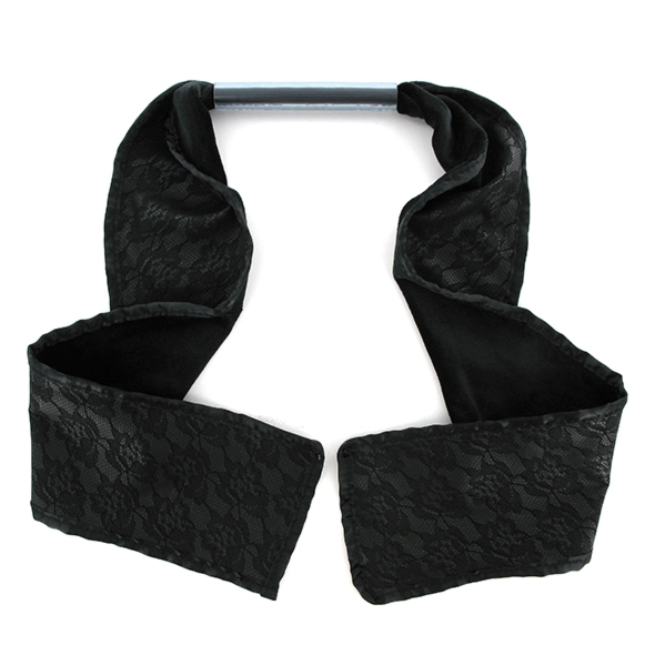 Sexshop - Sportsheets Midnight Lace Bit Gag - Knebel z szarfą - online
