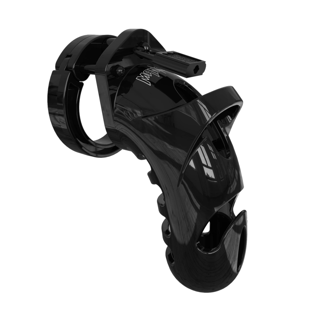 Man|Cage Model 11,5 cm – system anatomiczny z regulowanymi pierścieniami, poliwęglan