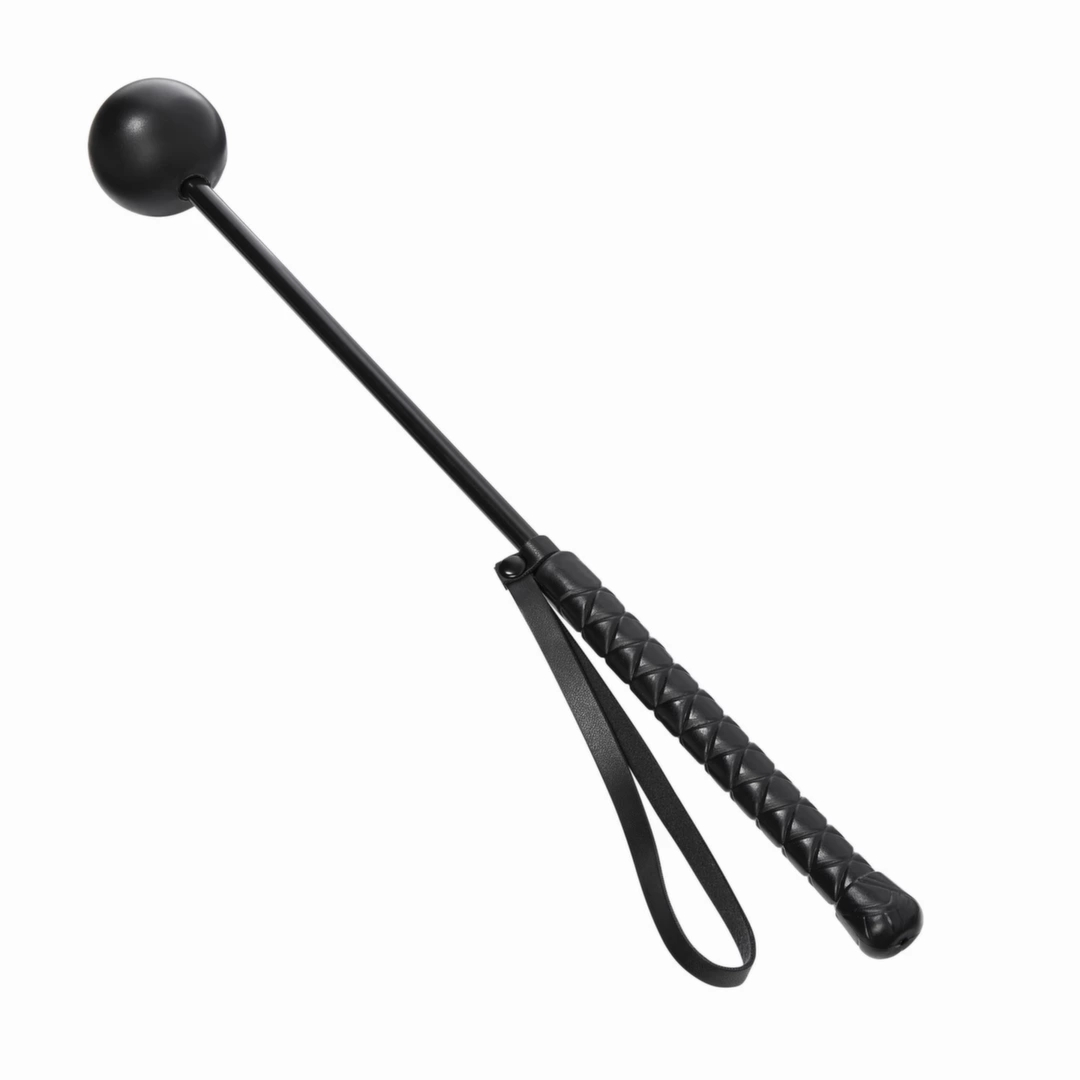 Sportsheets Shadow Ball Crop – szpicruta z kulistą końcówką, 44 cm, ergonomiczny uchwyt