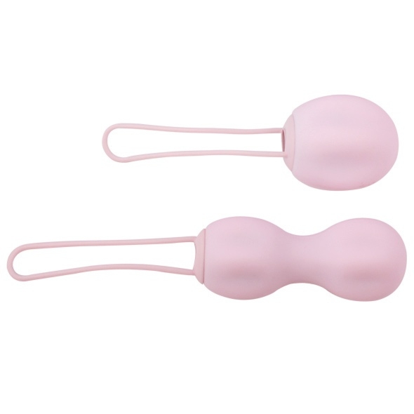 SexShop - Nomi Tang IntiMate Kegel Set - Zestaw kulek do ćwiczeń mięśni Kegla różowy