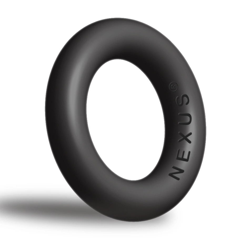 Nexus Enduro Plus – elastyczny anatomiczny pierścień silikonowy, czarny, uniwersalny