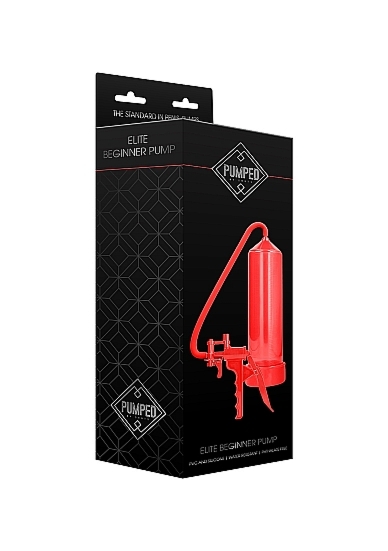 POMPKA do Powiększania Penisa SPUST PISTOLETOWY - Elite Beginner Pump - Red