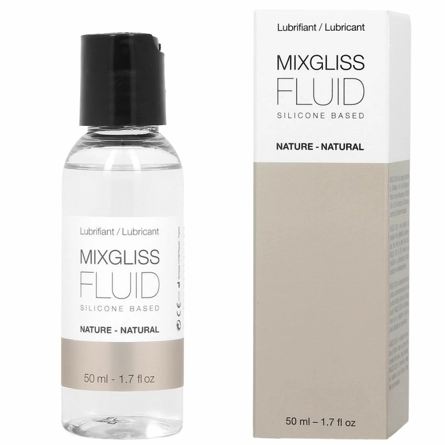 Mixgliss Naturalny lubrykant silikonowy 50ml, bezzapachowy, testowany dermatologicznie, Francja