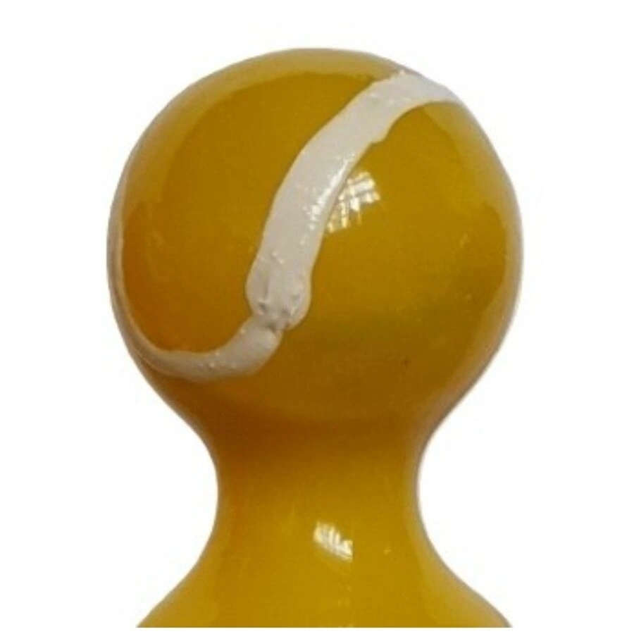 Condomerie Ręcznie Malowany Kondom Artystyczny – Motyw Tenisowej Piłki, Lateks