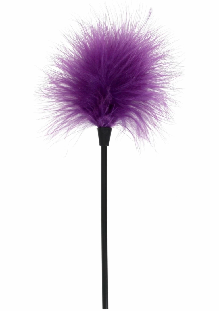 ToyJoy Sexy Feather Tickler – piorko do masażu z naturalnych pior indyka, ergonomiczny uchwyt