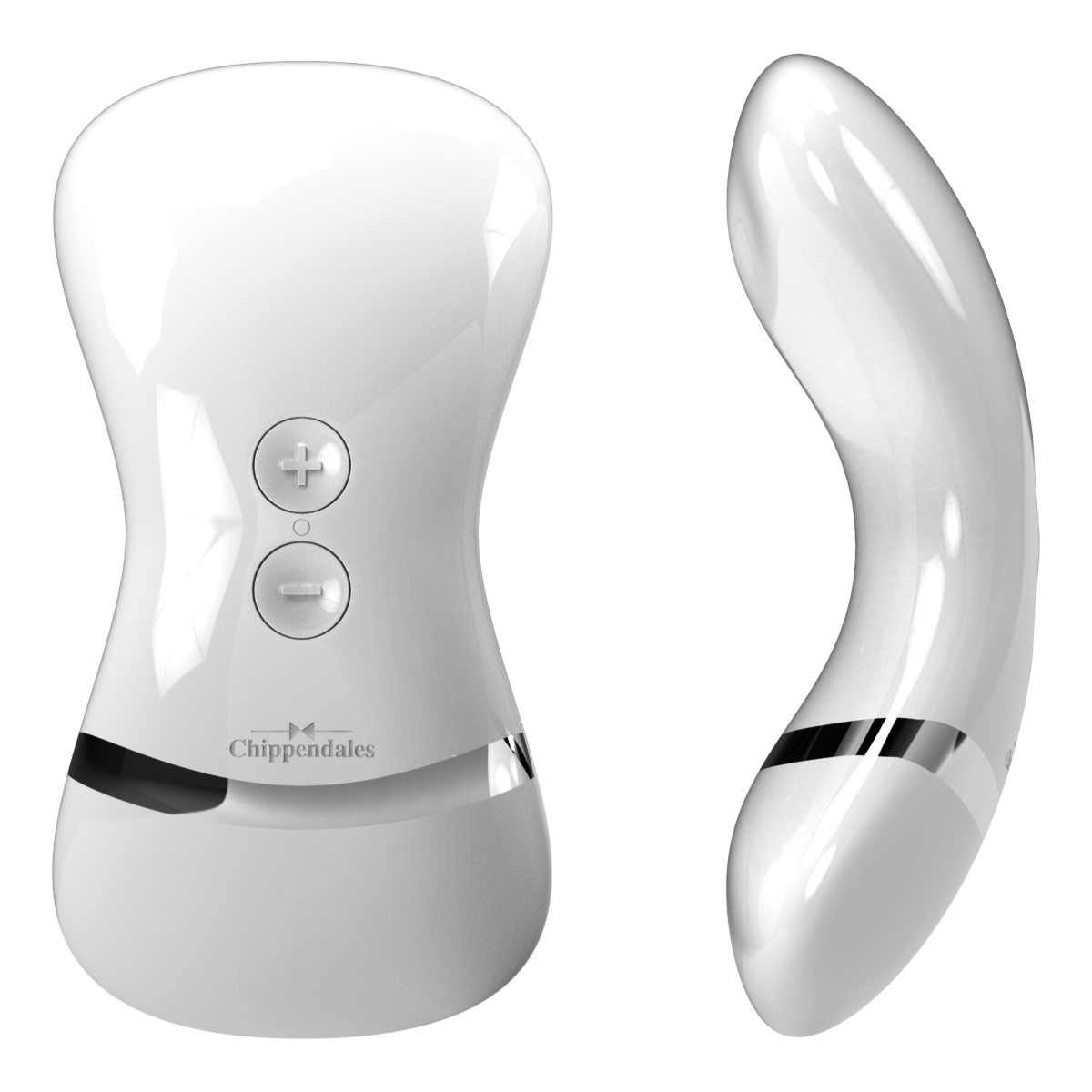 SexShop - Chippendales Diva Sensual Massager – Zmysłowy masażer do łechtaczki biały (LELO) - online