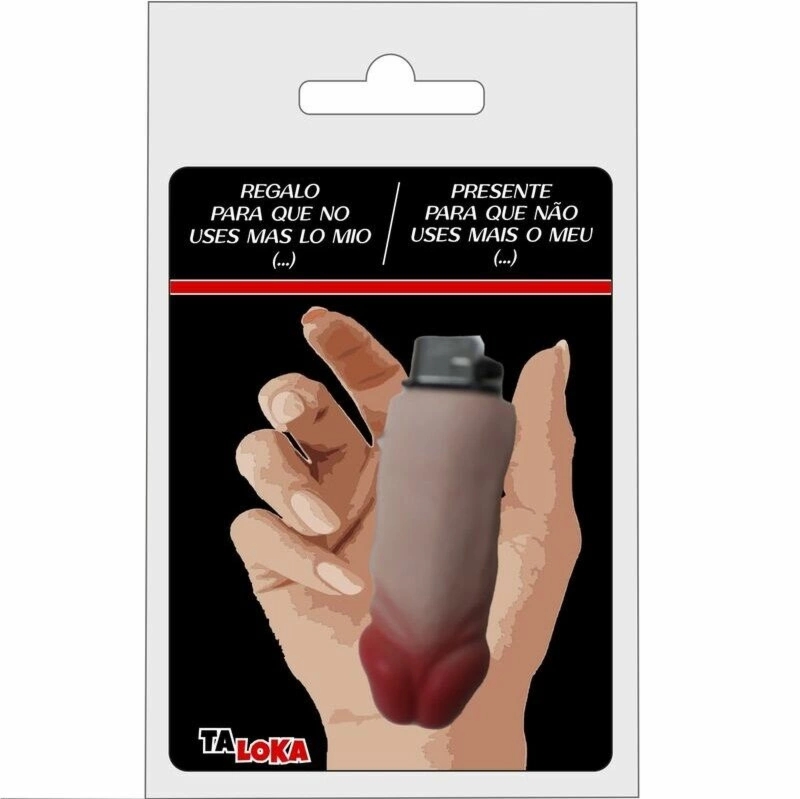 Taloka Zapalniczka Kolekcjonerska Myśliwska Brązowa – wielorazowa, humorystyczny design