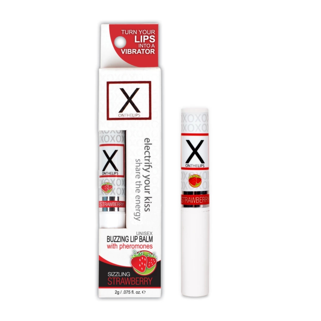 Sensuva X On The Lips Strawberry – balsam do ust z feromonami 2g, truskawkowy aromat