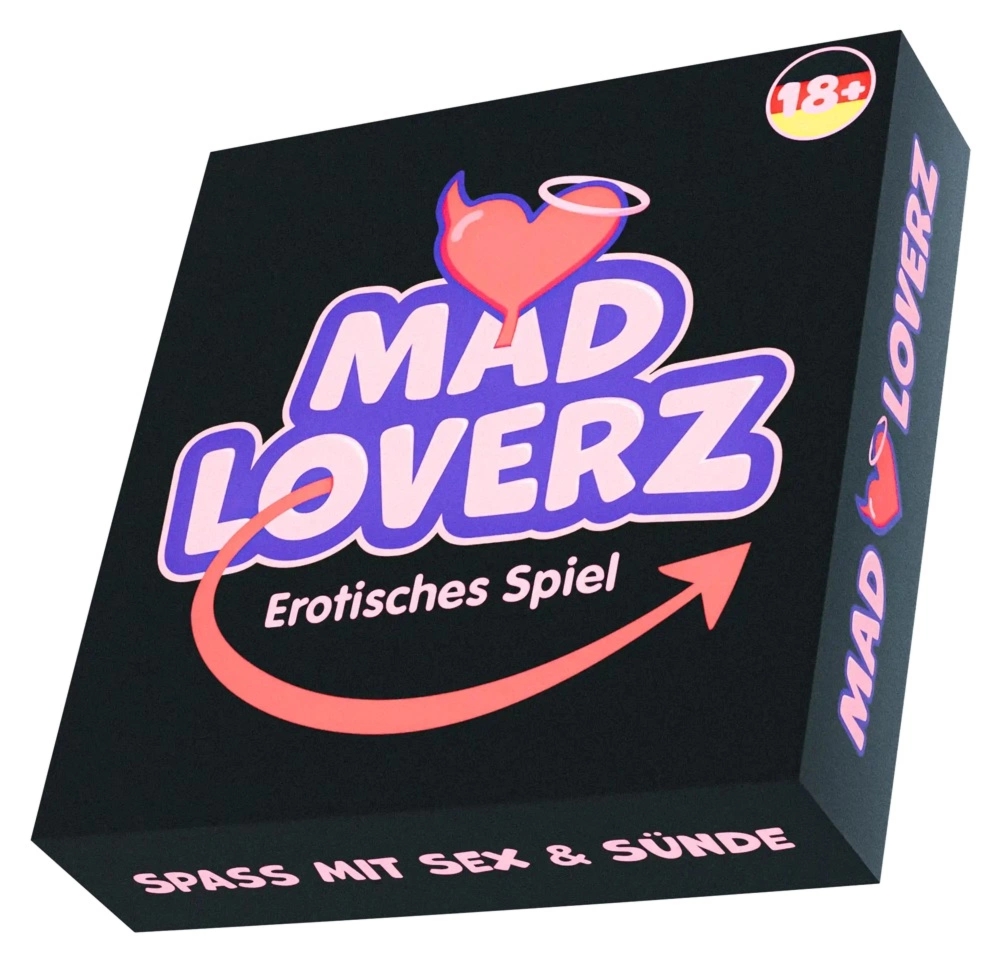 MadLoverz Gra dla Par – zestaw angielski, 56 kart, żetony, akcesoria, edycja English