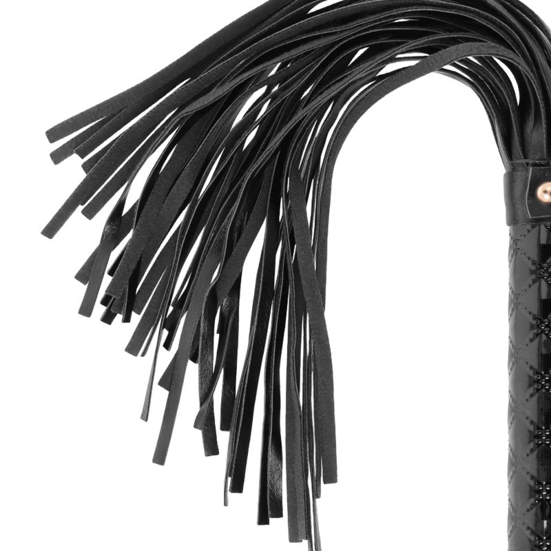 BEGME Flogger Black Edition – bat z wegańskiej skóry, czarny, lekki i trwały