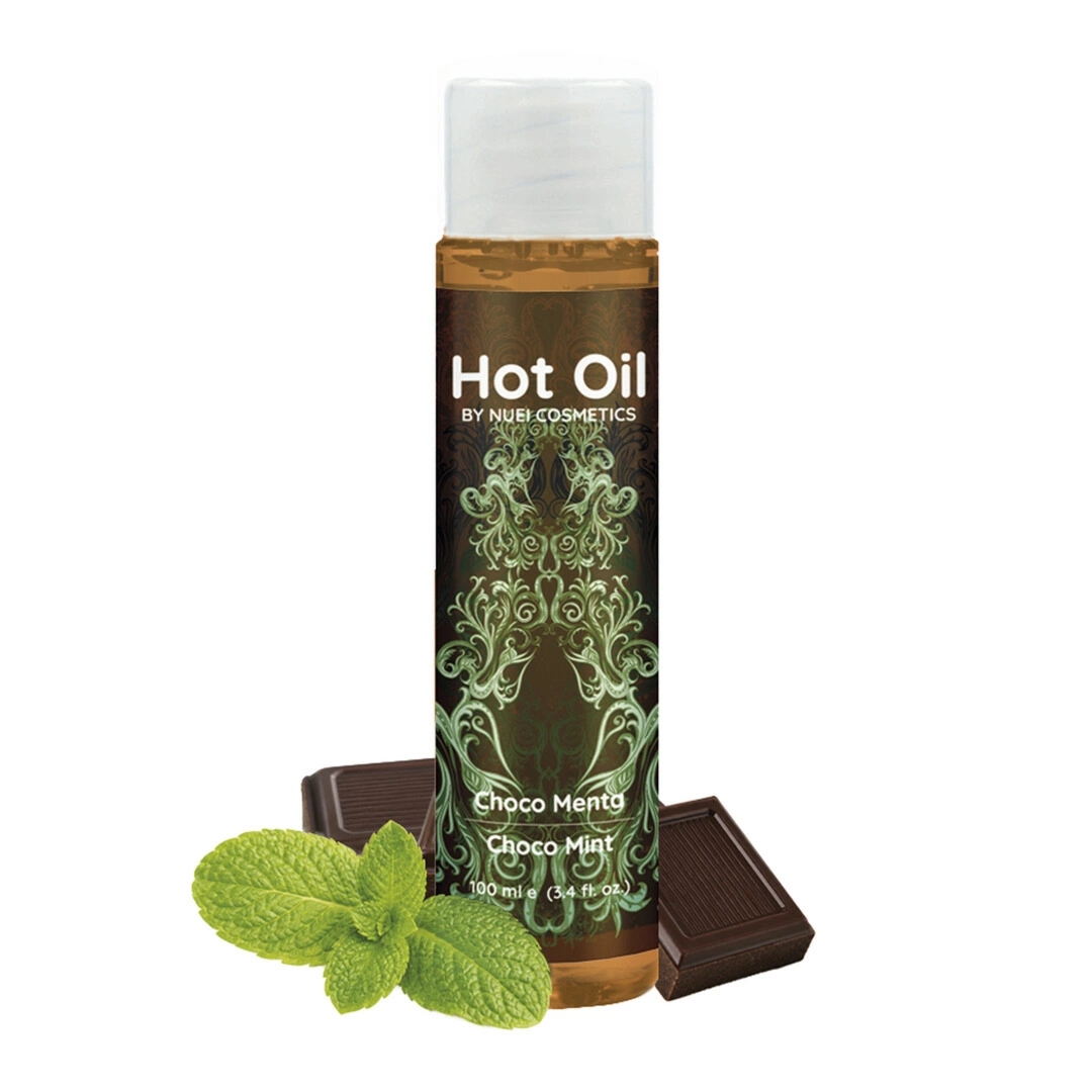 NUEI Warming Massage Gel Choco Mint 100ml rozgrzewający żel do masażu czekolada-mięta