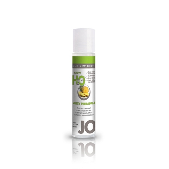 SexShop - Lubrykant smakowy - System JO H2O Lubricant Pineapple 30 ml ANANAS