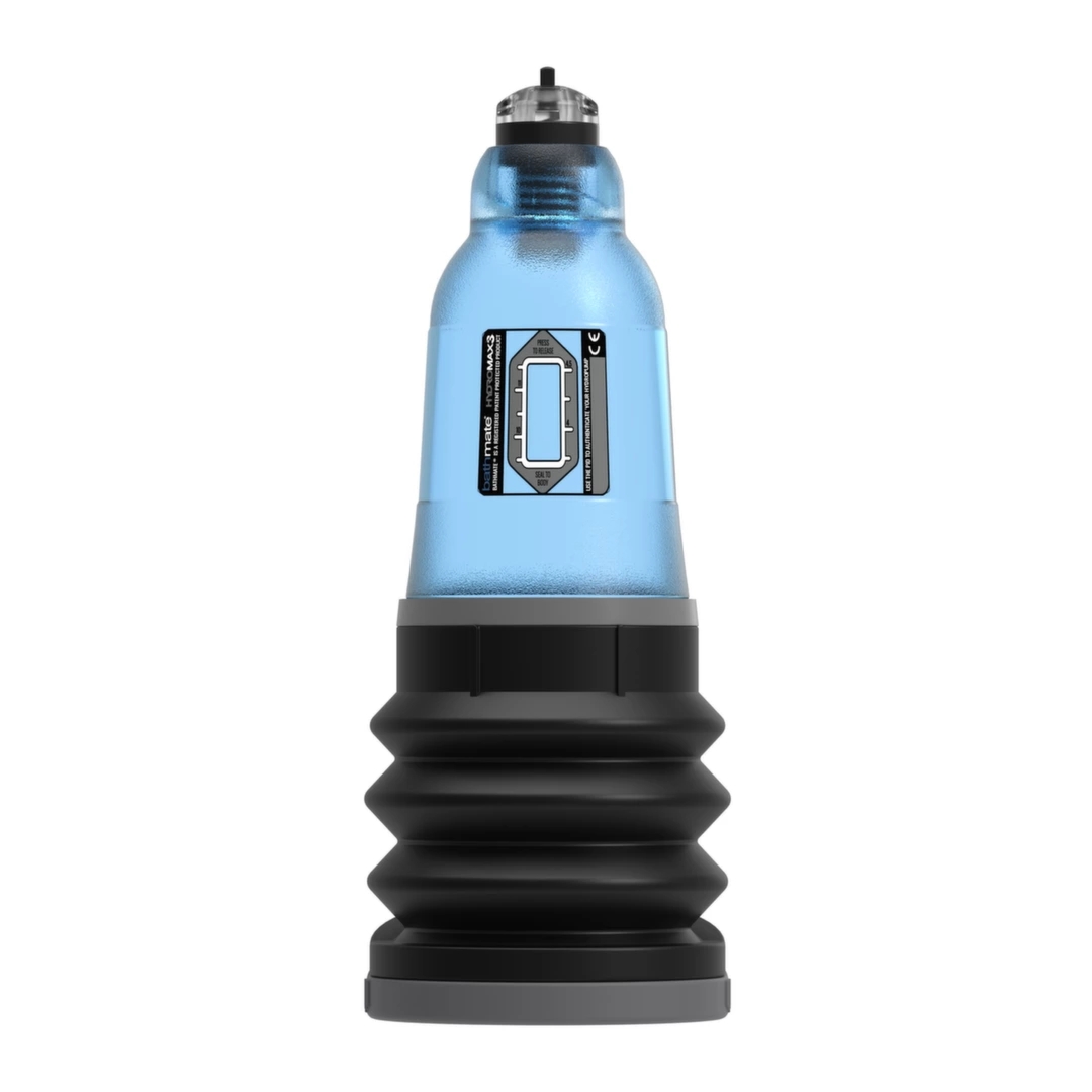Bathmate Hydromax3 Blue – Wodny System Treningowy Intymny, Kompaktowy Model