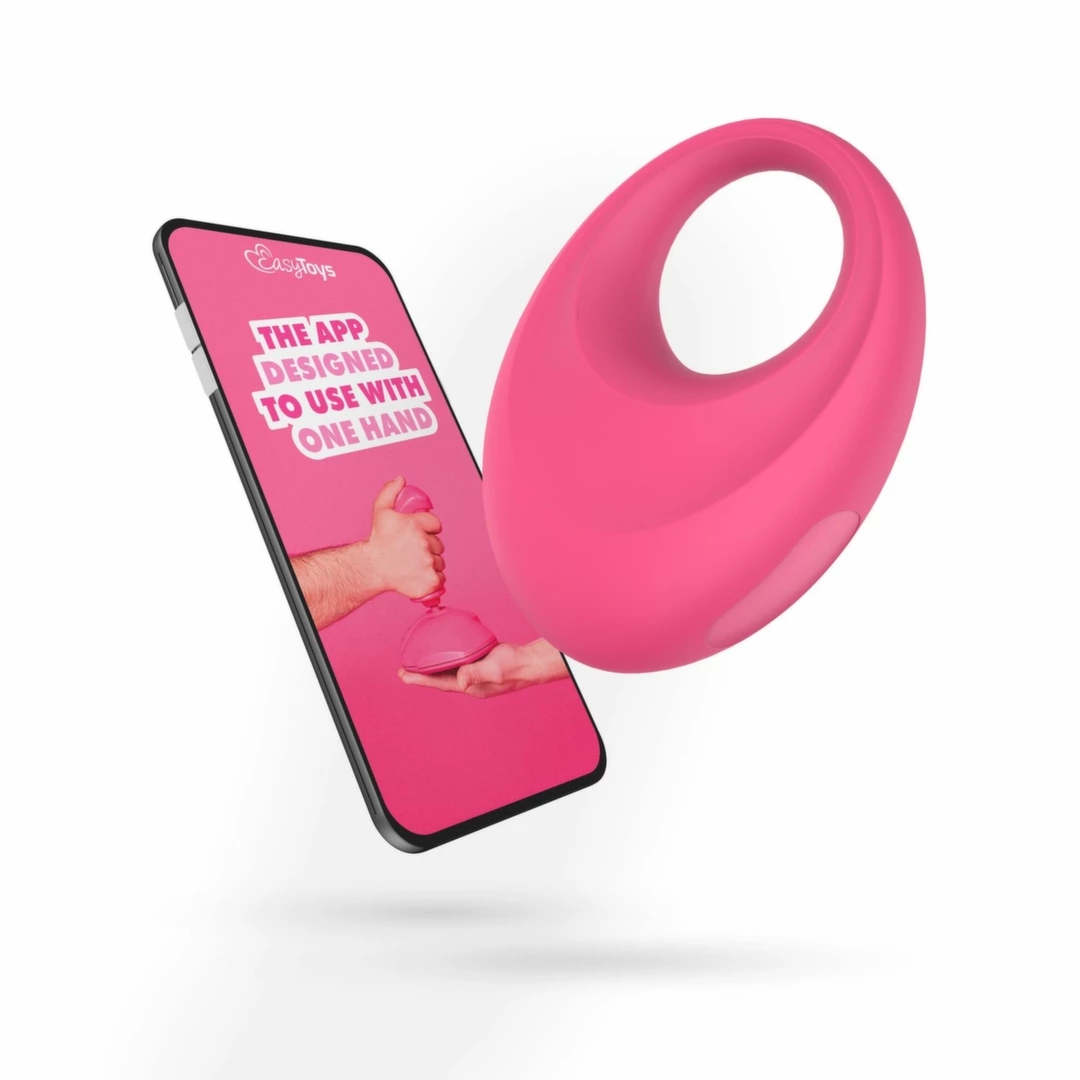 EasyConnect Leo – inteligentny pierścień wibrujący, sterowanie Bluetooth, 9 trybów