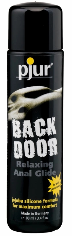 Pjur Back Door Relaxing Glide 100 ml – silikonowy żel z olejkiem jojoba, długotrwały efekt