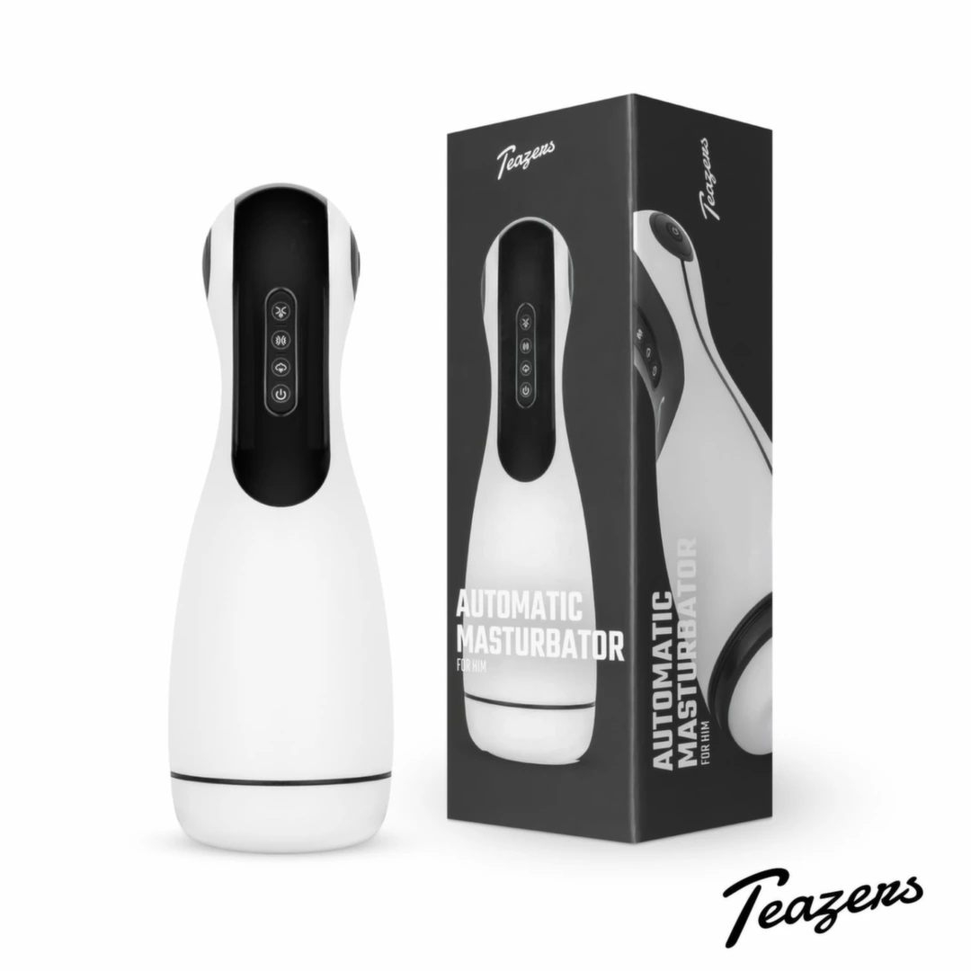 Teazers Automatic – Wielofunkcyjna maszyna intymna, 4 tryby pracy, tekstura żebrowana