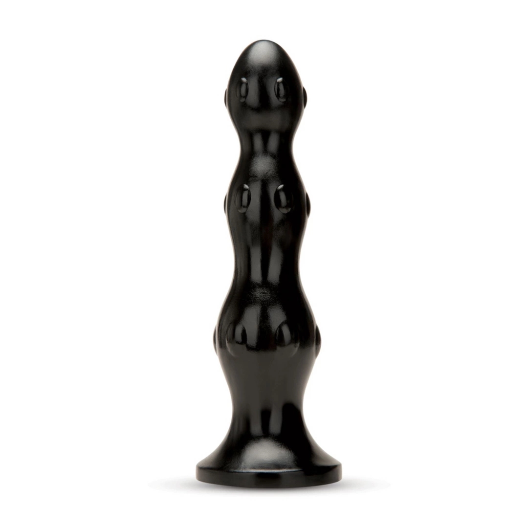 Prowler Red Triple Plug model z trzema segmentami anatomicznymi, PVC, 24 cm, czerwony