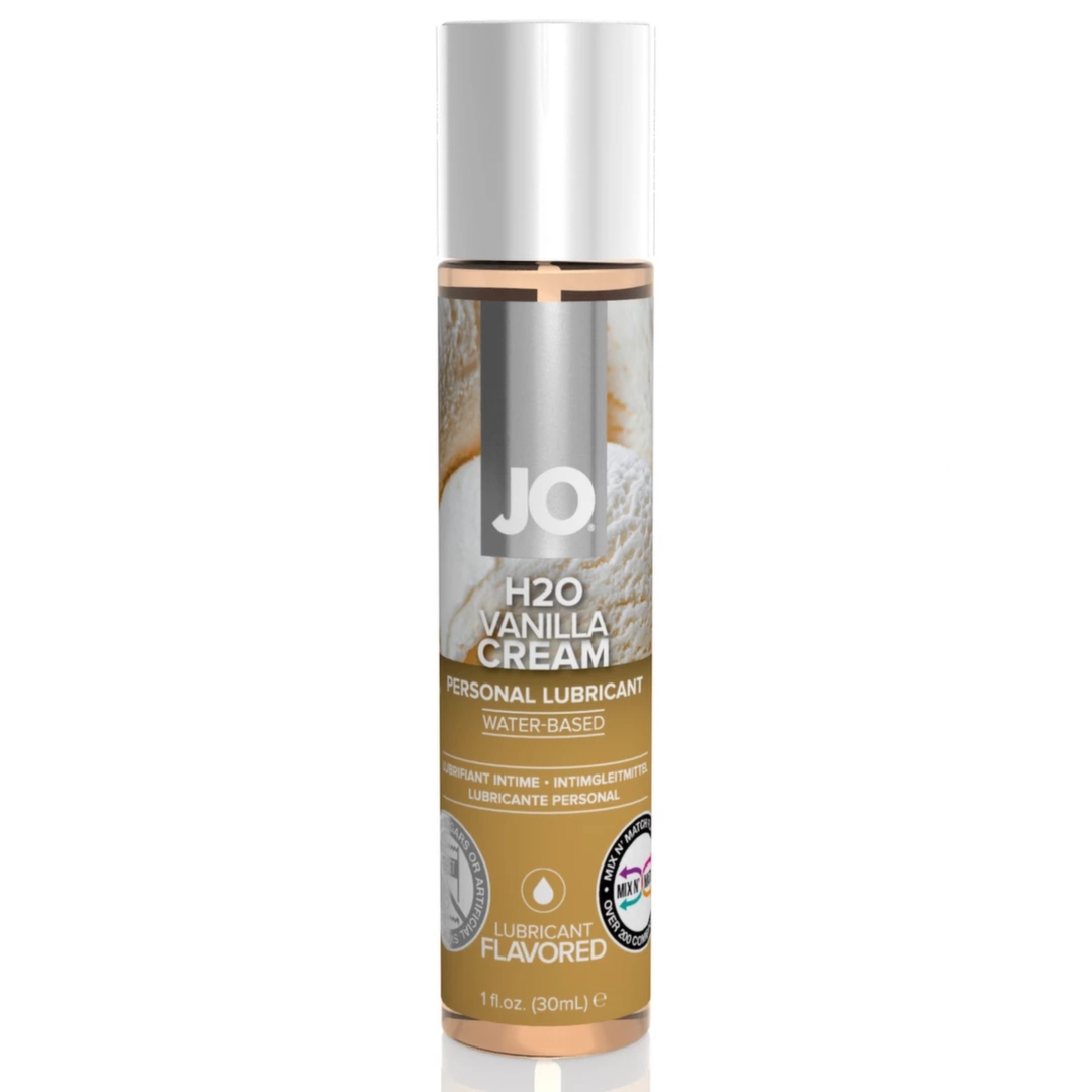 System JO H2O Lubrykant Wodny Waniliowy 30 ml, kremowy aromat, vegan, bezpieczny