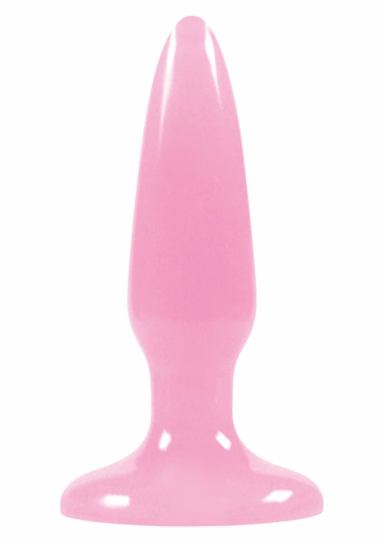 NS Novelties Pleasure Plug Mini anatomiczna wtyczka TPE, rozmiar S, świecąca, kompaktowa