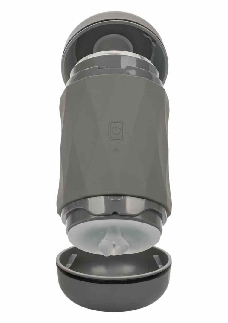 CalExotics Milk Master Vibro Squeeze maszyna intymna z funkcją wibracji, dwustronna, ładowanie USB